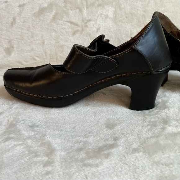 Josef Seibel Leather Maryjane Pump Shoe - Picture 7 of 9